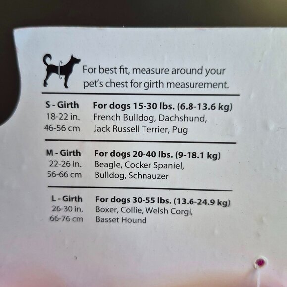 Dog Harness size large NEW - Picture 3 of 5